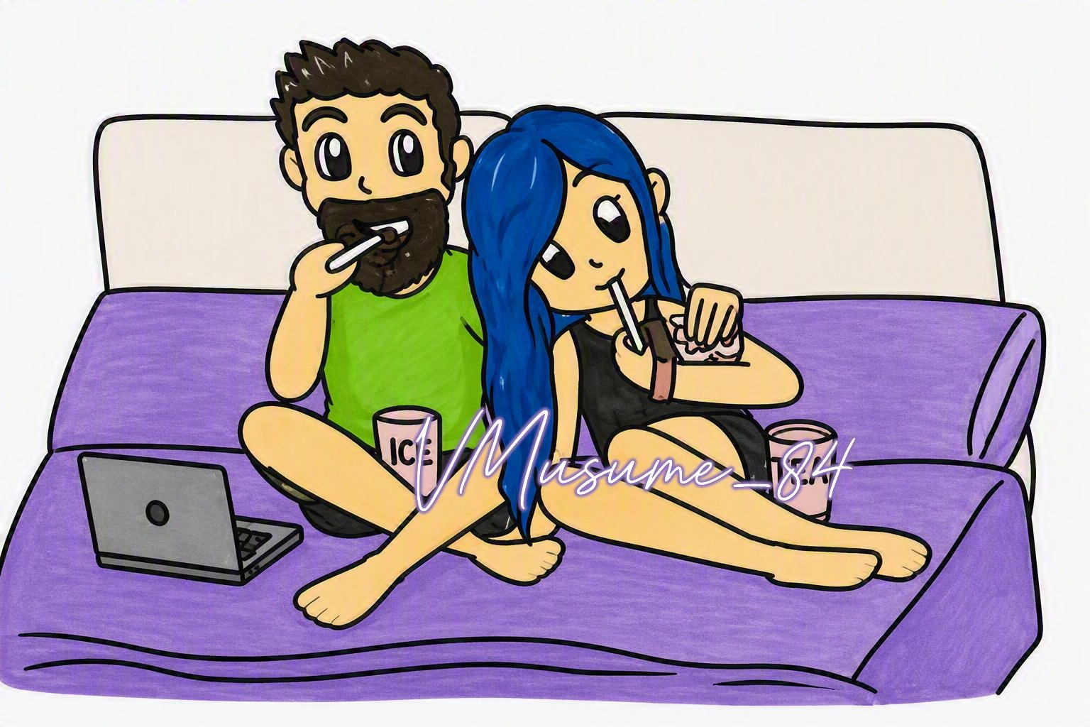 Helado y paz